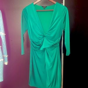Guess Mini Dress in Emerald Green